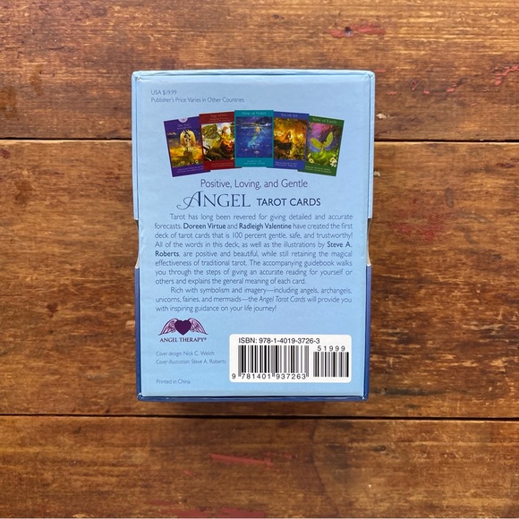 Doreen Virtue & Radleigh Valentine Angel Tarot Cards / 78 Card Deck +Book + Box - Picture 4 of 6